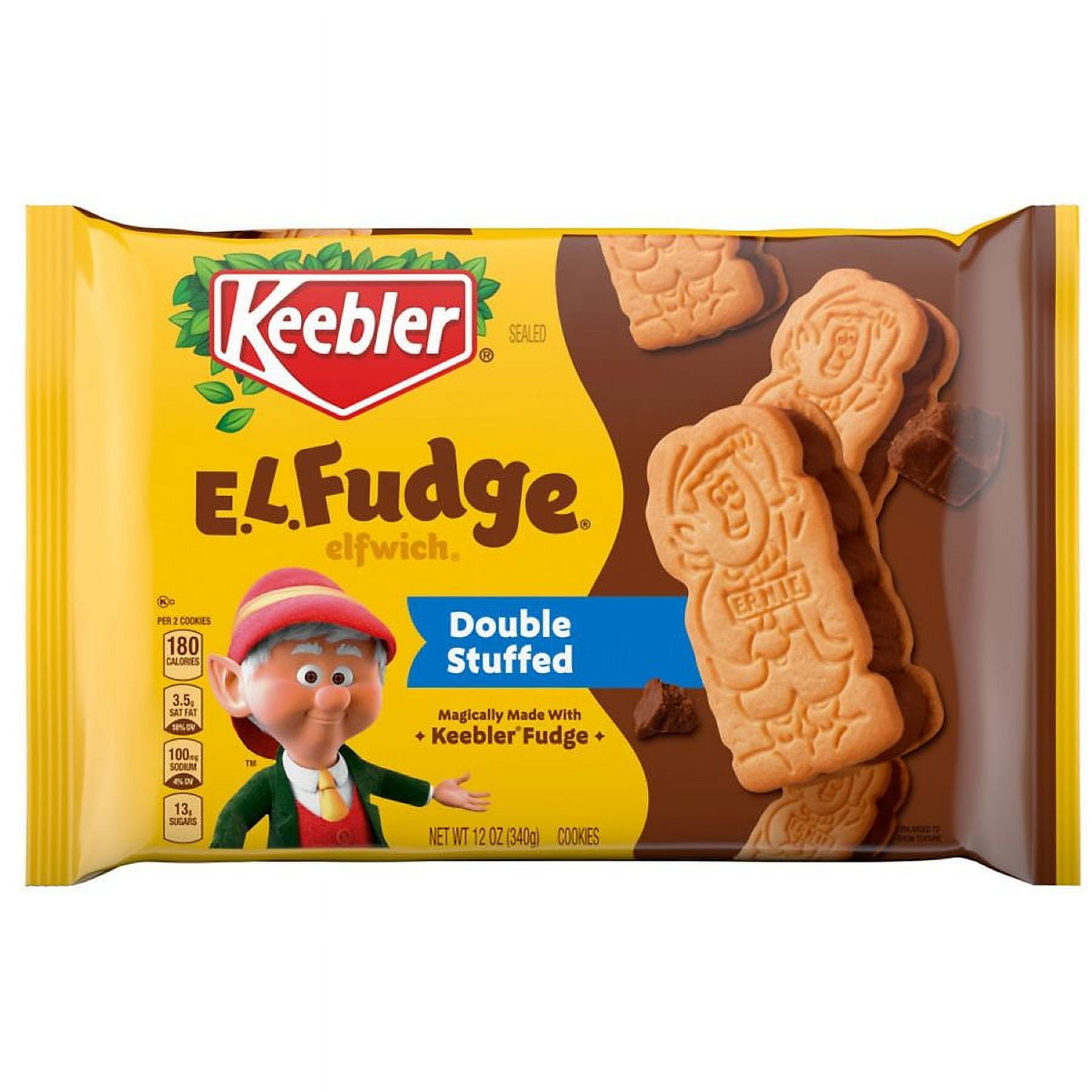 Keebler E.L. Fudge Double Stuffed Elfwich Cookies 12.0 oz