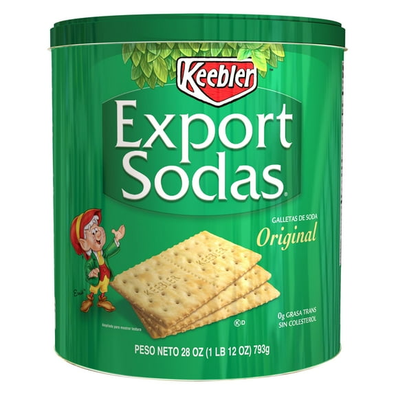 Keebler Export Soda Crackers Tin 28 oz.