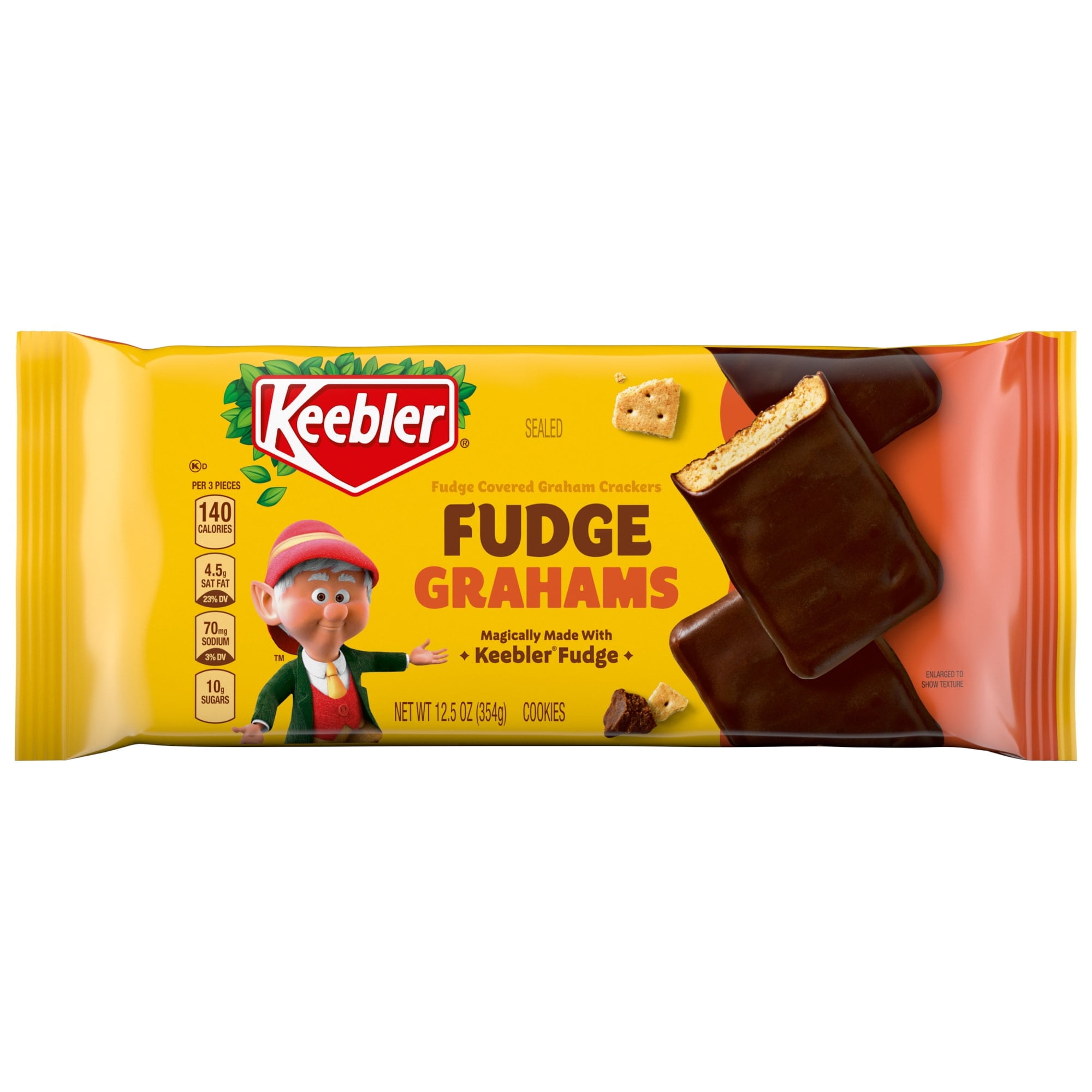 Keebler Fudge Shoppe Deluxe Grahams - 12.5 OZ