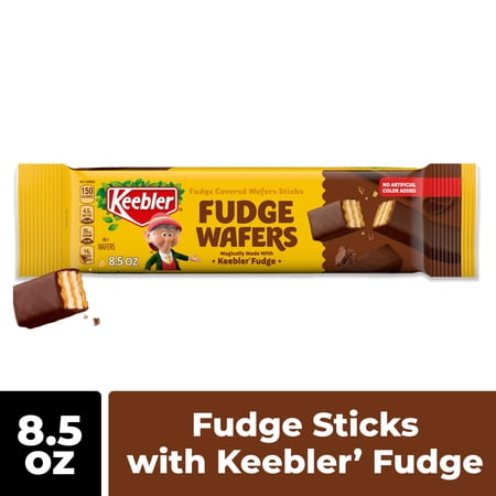 Keebler Fudge Sticks, Creme Wafer Dunked in Keebler Fudge, 8.5 oz