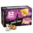thumbnail image 1 of Mother’s Eerie Critters Frosted Animal Cookies and Keebler Fudge Stripes Minis, Halloween Frosted Animal Cookies, 32 Count Variety Pack, 0.5 oz Each, 1 of 14