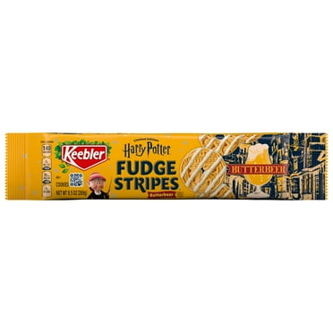 Keebler Fudge Stripes Harry Potter Butterbeer Limited-Edition Cookies, 9.50 oz