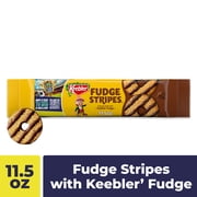 Keebler Fudge Stripes, Original Shortbread Cookies Coated in Keebler Fudge, 11.5 oz