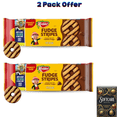 thumbnail image 1 of Keebler Fudge Stripes, Original Shortbread Cookies Coated in Keebler Fudge, Family Size 17.3 oz ( Includes One Tissue Pack ), 1 of 6