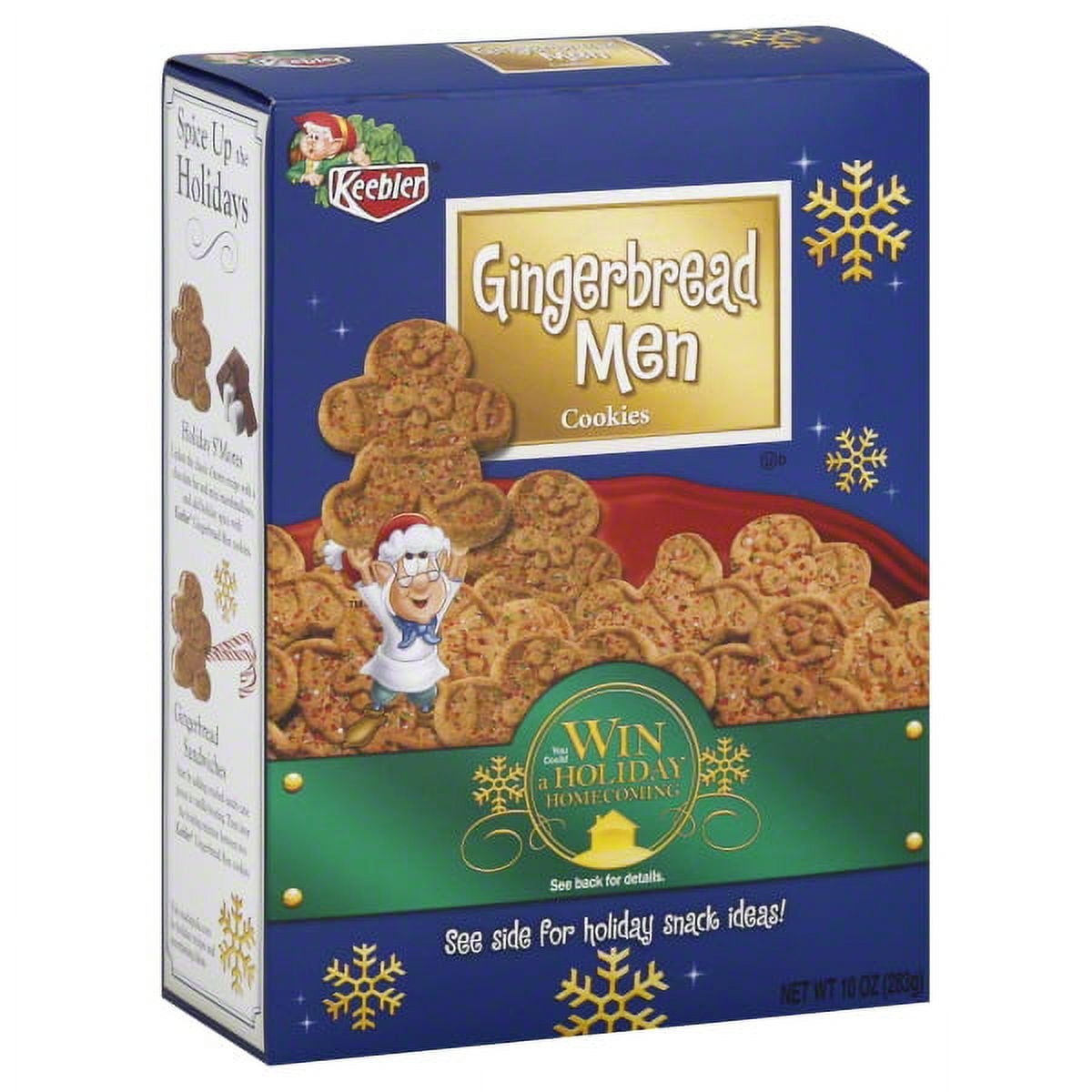 Keebler Gingerbread Men Cookies, 10 Oz.