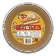 Keebler Ready Crust 10-Inch Graham Cracker Pie Crust, Premade Pie Crust, 9 oz