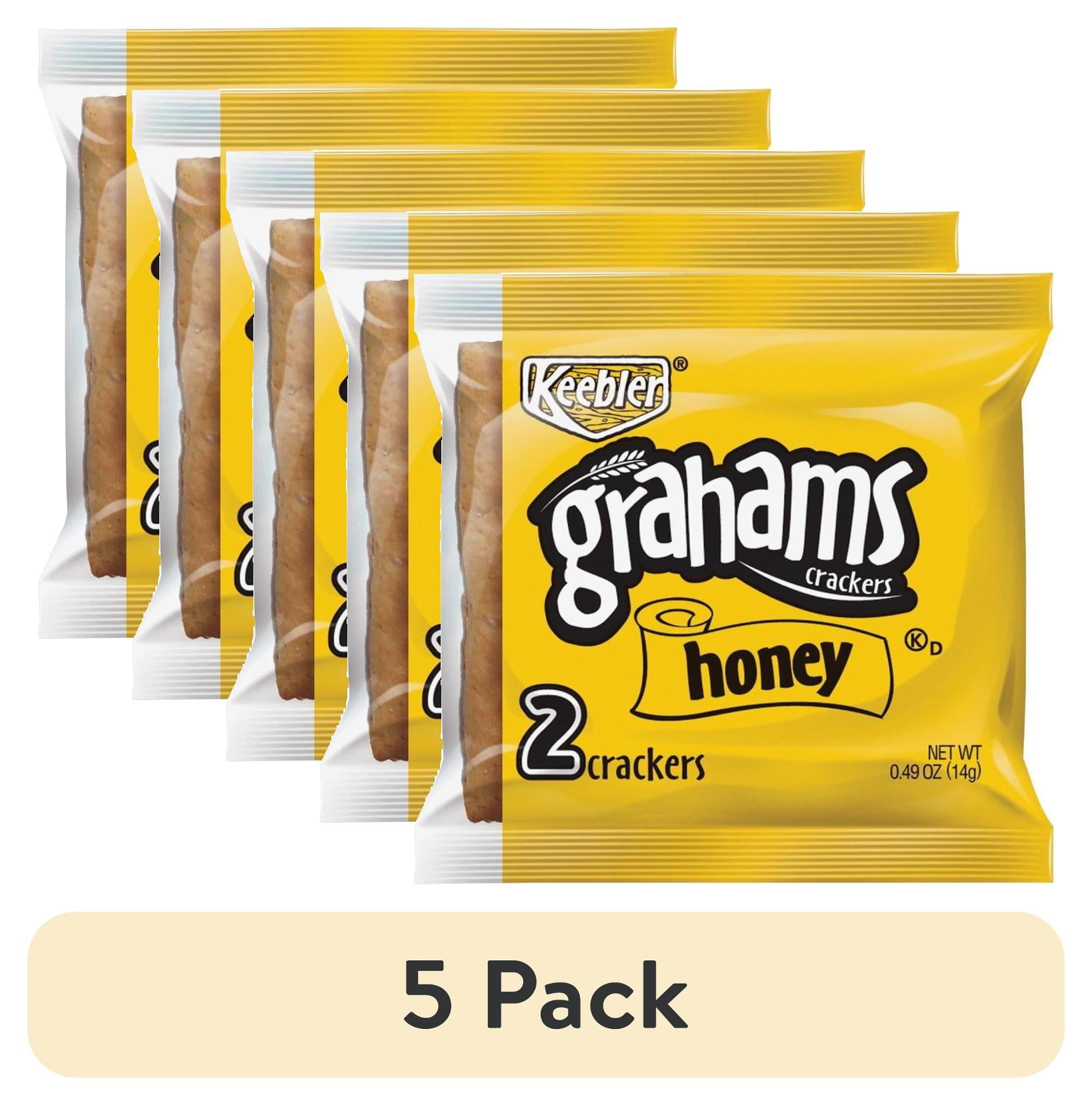 (5 pack) Keebler Grahams Honey Crackers