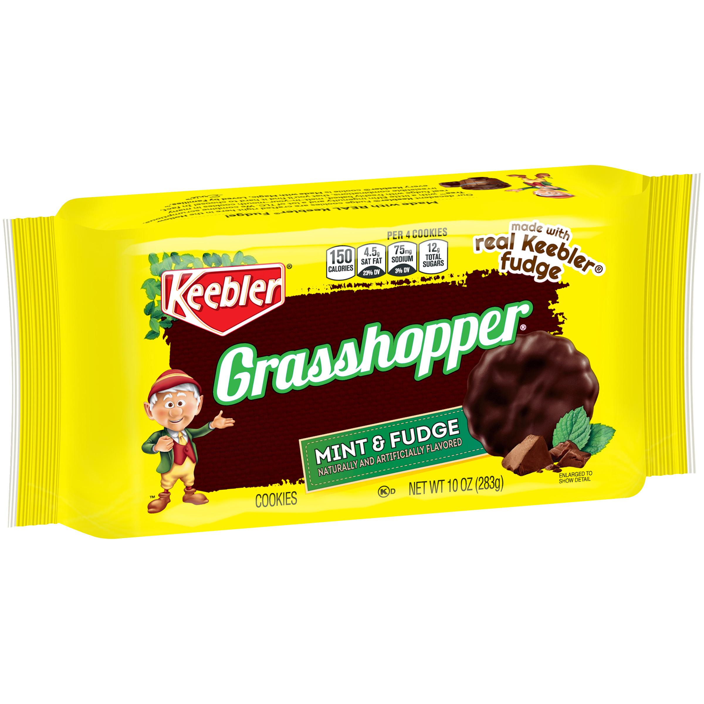 Keebler Grasshopper Mint & Fudge Cookies 10 oz - image 1 of 6