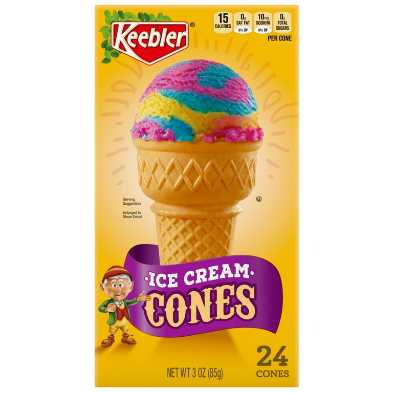 Keebler Ice Cream Cones 24 ct