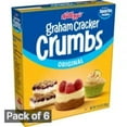 thumbnail image 1 of Keebler Kellogg's Graham Cracker Original Crumbs 13.5 oz (Pack of 6), 1 of 2