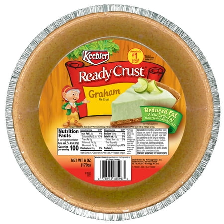 Keebler Ready Crust Graham Pie Crust, 6 oz
