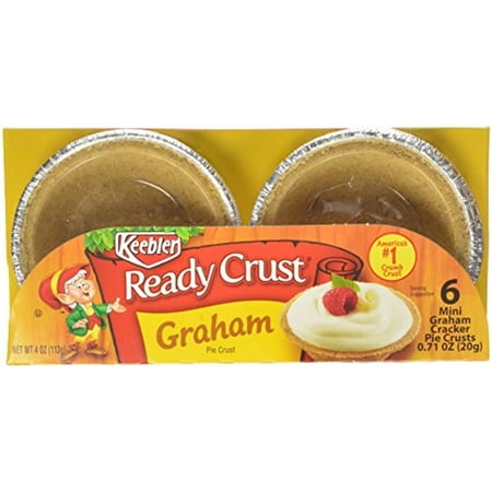Keebler - Ready Crust - Mini Graham Cracker Crusts - 6 Ct - 4 Oz (Pack Of 6)