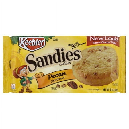 Keebler Pecan Sandies Cookies, 13 Oz (Pack of 6)