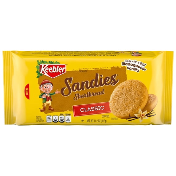 Keebler Sandies Shortbread Cookies, 11.2 oz package