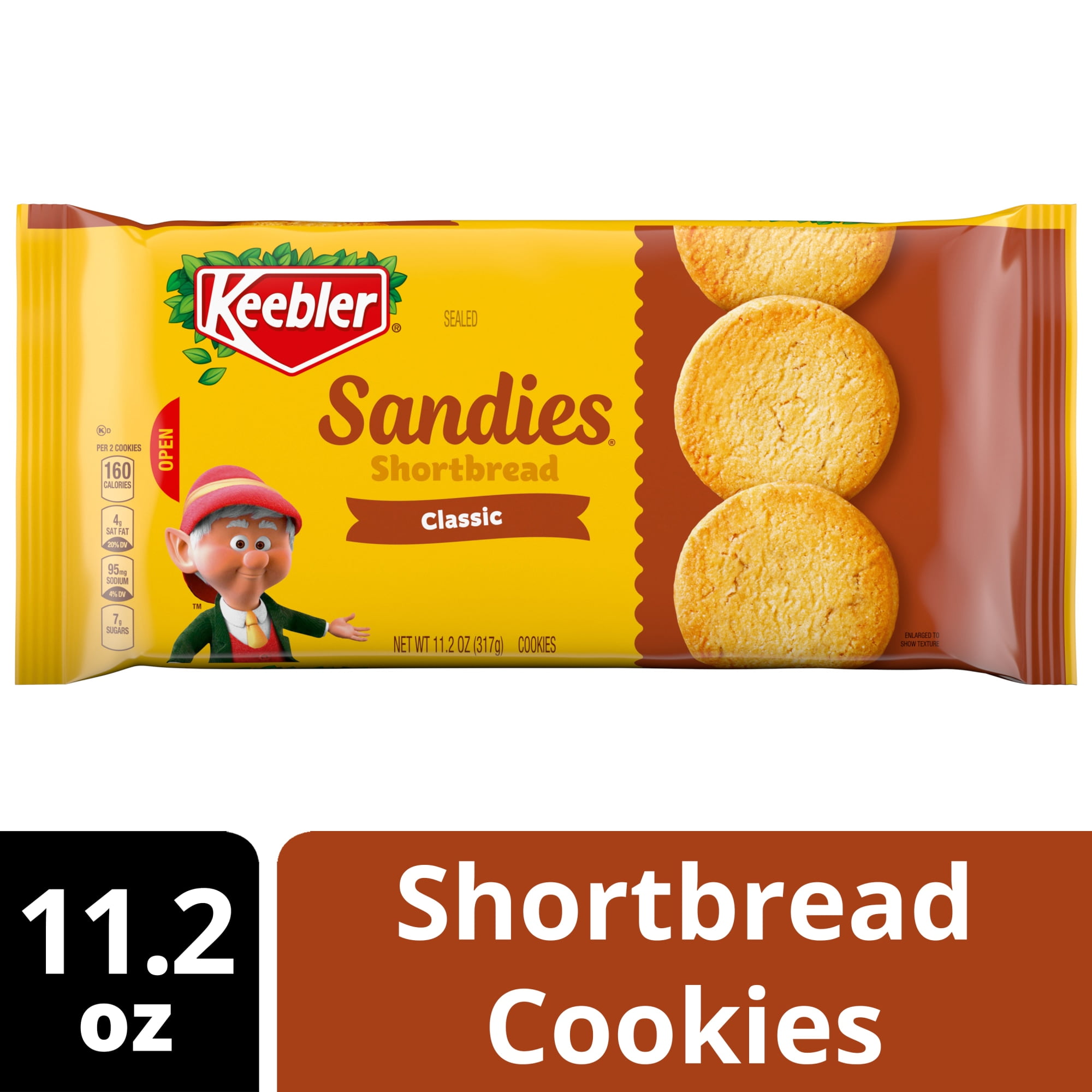 Keebler Sandies Shortbread Cookies, 11.2 oz