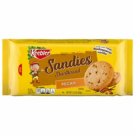 Keebler Sandies Shortbread Cookies Pecan (Pack of 5)