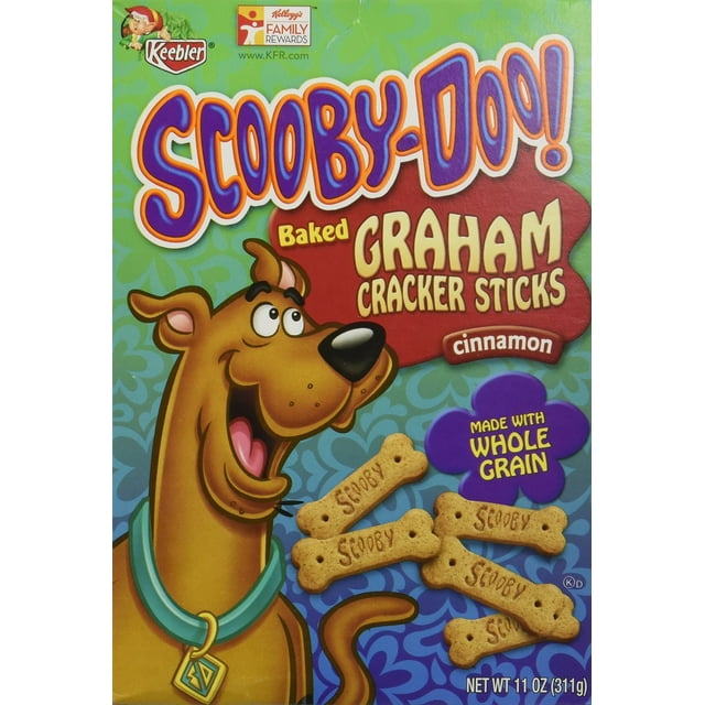 Keebler ScoobyDoo! Graham Cracker Sticks Cinnamon 11 Oz