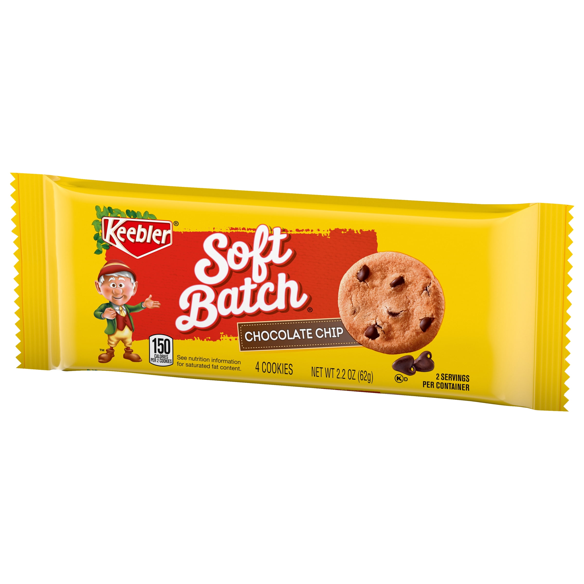 Keebler Soft Batch Chocolate Chip Cookies 2.2 Ounce Package