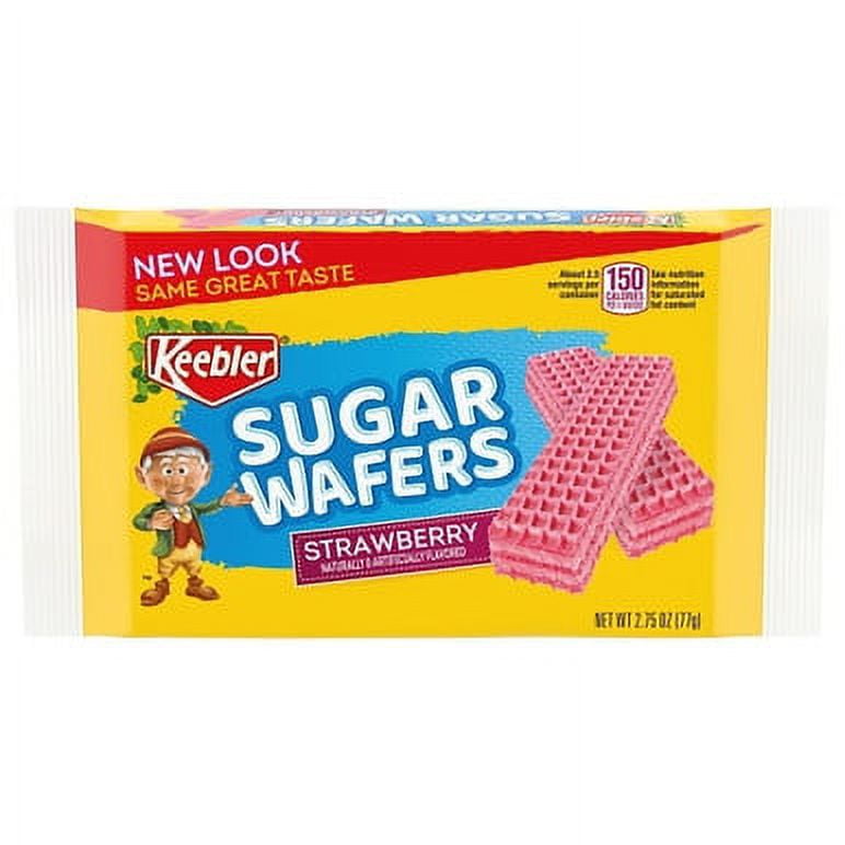 Keebler Strawberry Sugar Wafer Cookies, 2.75 Ounces, 144 Per Case