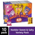 thumbnail image 1 of Keebler Sweet & Salty Variety Pack, 10-Count Box, Mother’s Circus, Keebler Fudge Stripes, and Utz Cheese Balls, 10 oz ( 3 Box ), 1 of 7