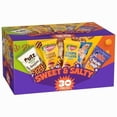thumbnail image 1 of Keebler Sweet & Salty Variety Pack, 30-Count Box, Includes Keebler Chips Deluxe, Fudge Stripes, Utz Mini Pretzels and Cheese Balls, 31 oz, 1 of 3