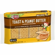 Keebler Toast & Peanut Butter Sandwich Crackers (Pack of 2)