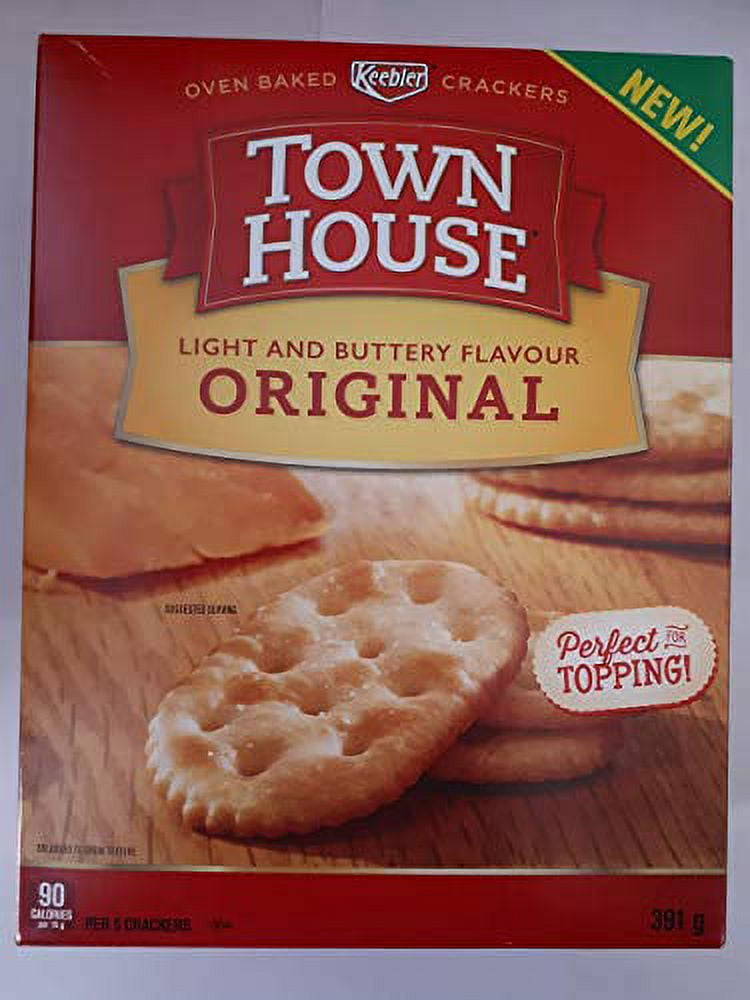 Keebler Town House Original Cracker, Light & Buttery, 391G/13.8Oz
