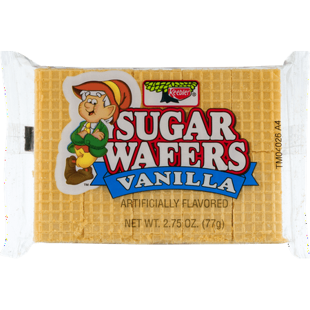 Keebler Vanilla Sugar Wafers Cookies, 2.75 oz - 12 Pack