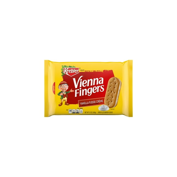 Keebler Vienna Fingers Creme Filled Sandwich Cookies, 12 Oz. (Pack of 12)