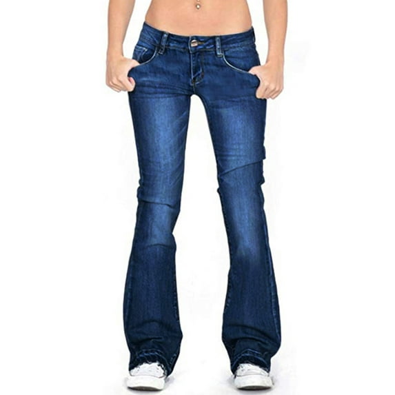 Keeccty Women's Washed Jeans