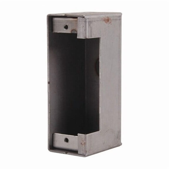 Keedex Weldable Gate Box,Silver,2-3/8" W K-BXES2
