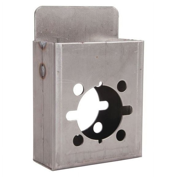 Keedex Weldable Gate Box,Silver,2-3/8" W K-BXRHO