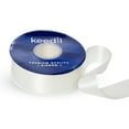 thumbnail image 1 of Keedil® Double-Face Satin Polyester Ribbon For Gift Wrapping, Bows, Sewing, Crafting, Hair Accessories, & Décor (1.5" - Off White, 25 Yards), 1 of 1