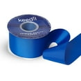 thumbnail image 1 of Keedil® Grosgrain Taffeta Polyester Ribbon For Gift Wrapping, Bows, Sewing, Crafting, Hair Accessories, & Décor (2.25") - Electric Blue (50 Yards), 1 of 2