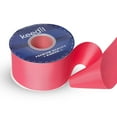 thumbnail image 1 of Keedil® Grosgrain Taffeta Polyester Ribbon For Gift Wrapping, Bows, Sewing, Crafting, Hair Accessories, & Décor (2.25") - Pink (50 Yards), 1 of 2