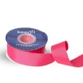 thumbnail image 1 of Keedil® Grosgrain Taffeta Polyester Ribbon For Gift Wrapping, Bows, Sewing, Crafting, Hair Accessories, & Décor - (Fuchsia, 1.5 Inches Wide, 25 Yards, 3 Pack), 1 of 2
