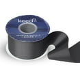 thumbnail image 1 of Keedil® Grosgrain Taffeta Polyester Ribbon For Gift Wrapping, Bows, Sewing, Crafting, Hair Accessories, & Décor - (Grey, 2.25 Inches Wide, 25 Yards, 3 Pack), 1 of 2