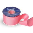 thumbnail image 1 of Keedil® Grosgrain Taffeta Polyester Ribbon For Gift Wrapping, Bows, Sewing, Crafting, Hair Accessories, & Décor - (Hot Pink, 2.25 Inches Wide, 50 Yards, 3 Pack), 1 of 2
