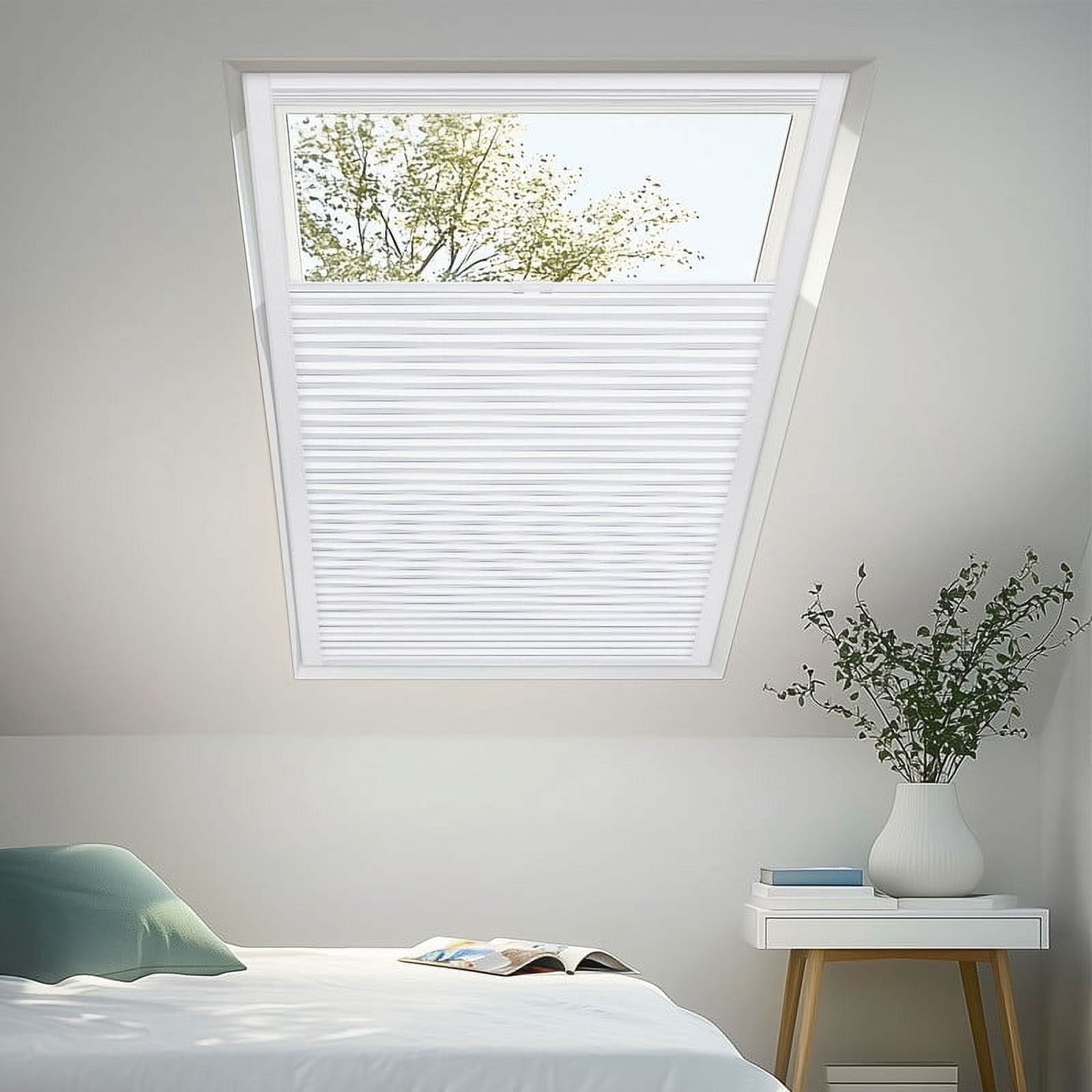 Keego Cellular Shades for Skylight Cordless Honeycomb Blinds 100%