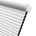 thumbnail image 1 of Keego Cordless Blackout Cellular Shades for Windows Bottom up Pleated Window Blinds Waterproof Thermal Insulated Honeycomb Blinds for Home, Office and Bedroom, White 28"W x 48"H, 1 of 8