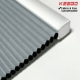 thumbnail image 1 of Keego Cordless Cellular Honeycomb Shades Window Shade for Home Office Decor Size and Color Customizable Steel Blue Blackout Fabric White Case 44"w x 56"h, 1 of 10