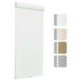 thumbnail image 1 of Keego Cordless Cellular Shade for Windows Insulated Mini Blinds for Room Darkening Light Filtering White, 12"W x 48"H, 1 of 8