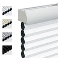 thumbnail image 1 of Keego Cordless Cellular Shades Blackout Window Blinds 9/5" Single Cell Blackout Window Blinds Premium Honeycomb Shades Thermal Insulated Blinds (Cotton, 41"W x 48"H), 1 of 6