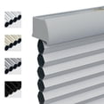thumbnail image 1 of Keego Cordless Cellular Shades Blackout Window Blinds 9/5" Single Cell Blackout Window Blinds Premium Honeycomb Shades Thermal Insulated Blinds (Gray Sheen , 27"W x 78"H), 1 of 6