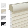 thumbnail image 1 of Keego Cordless Cellular Shades Window Blinds 9/5" Single Cell Light Filtering Window Blinds Premium Honeycomb Shades Thermal Insulated Blinds (Onion , 47"W x 78"H), 1 of 6
