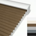 thumbnail image 1 of Keego Cordless Cellular Shades Window Blinds Modern Size and Color Customizable Brown Blind Light Filtering 60"w x 52"h, 1 of 8
