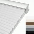 thumbnail image 1 of Keego Cordless Cellular Shades Window Blinds Modern Size and Color Customizable White Blind Light Filtering 43"w x 56"h, 1 of 8