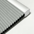 thumbnail image 1 of Keego Cordless Cellular Shades Window Blinds Size and Color Customizable Slate Grey Blackout Fabric White Case 48"w x 60"h, 1 of 9