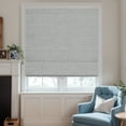 thumbnail image 1 of Keego Cordless Linen Roman Shades for Windows, Roman Window Shades, 100% Blackout Roman Blinds for Living Room, Dining Room, Bedroom (Reef Gray, 40"W x 48"H), 1 of 8