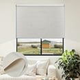 thumbnail image 1 of Keego Cordless Roller Shades for Window Mini 90% Blackout Roller Blinds for Window Doors Custom Blue, 48"W x 48"H, 1 of 6